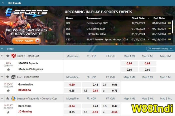 Esports เดิมพันในประเทศไทยร่วมกับ x5Bet ESports เกมพนันในประเทศไทย